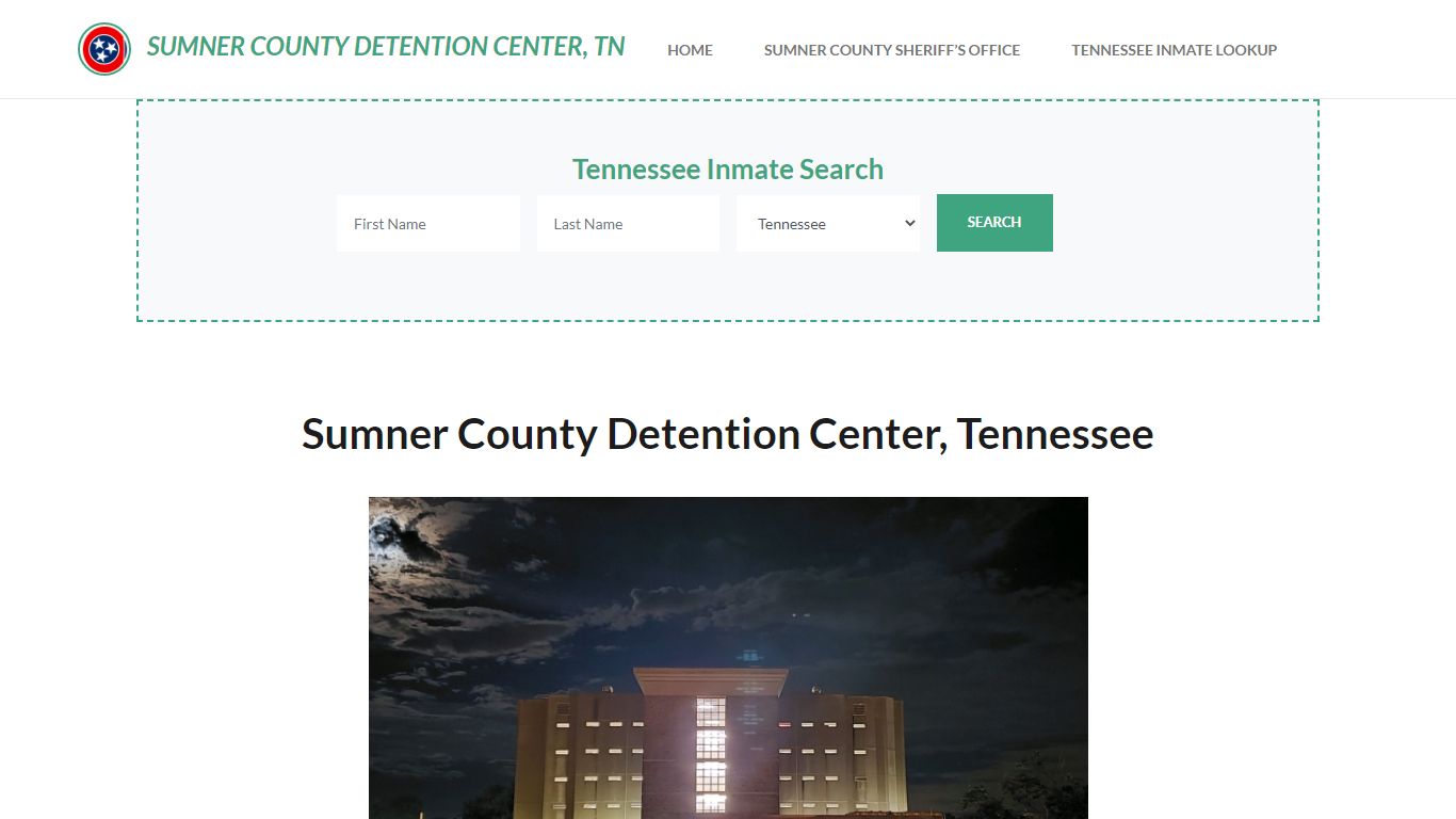 Sumner County Detention Center, TN Inmate Roster, Offender Search